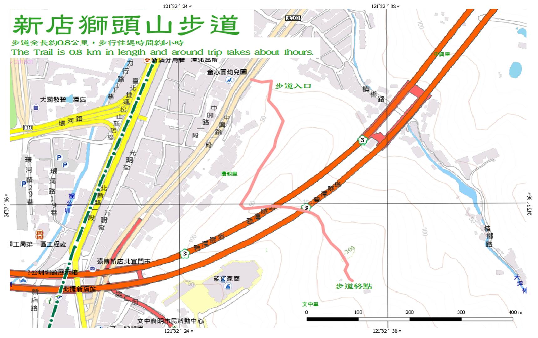 步道詳細路線圖