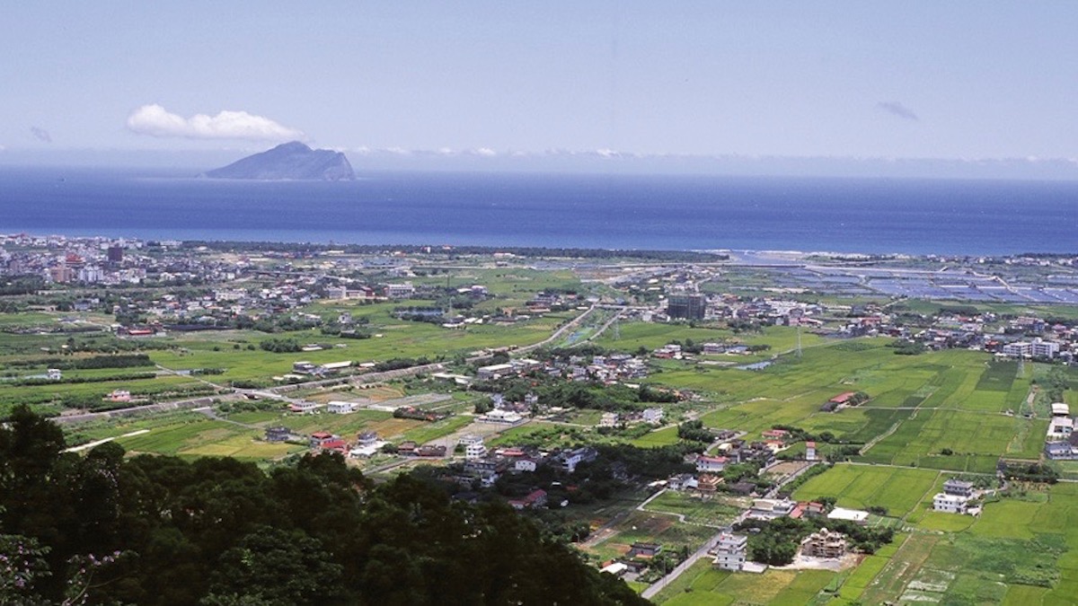 礁溪跑馬古道一隅